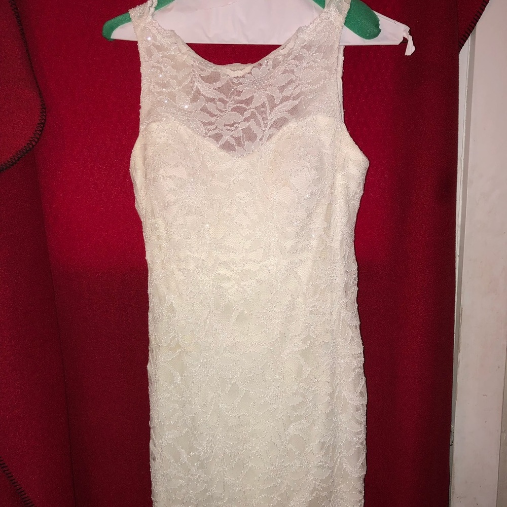 Formal white dress